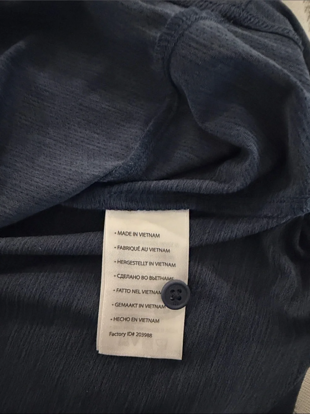 Travis Mathew Navy Performance Polo - Picture 5 of 5